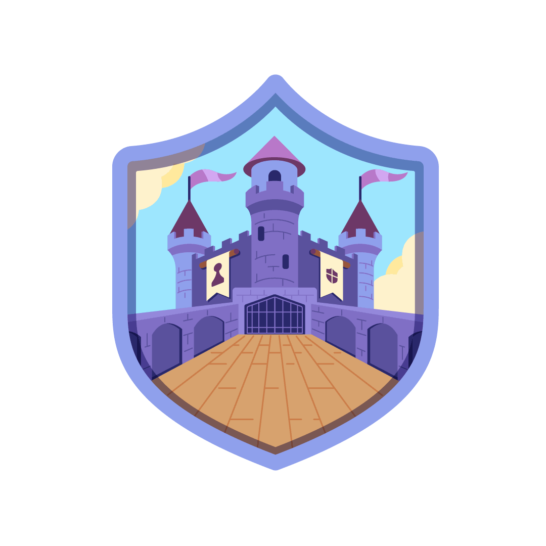 Castle adventure zone badge