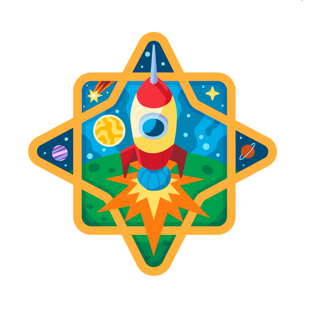Space adventure zone badge